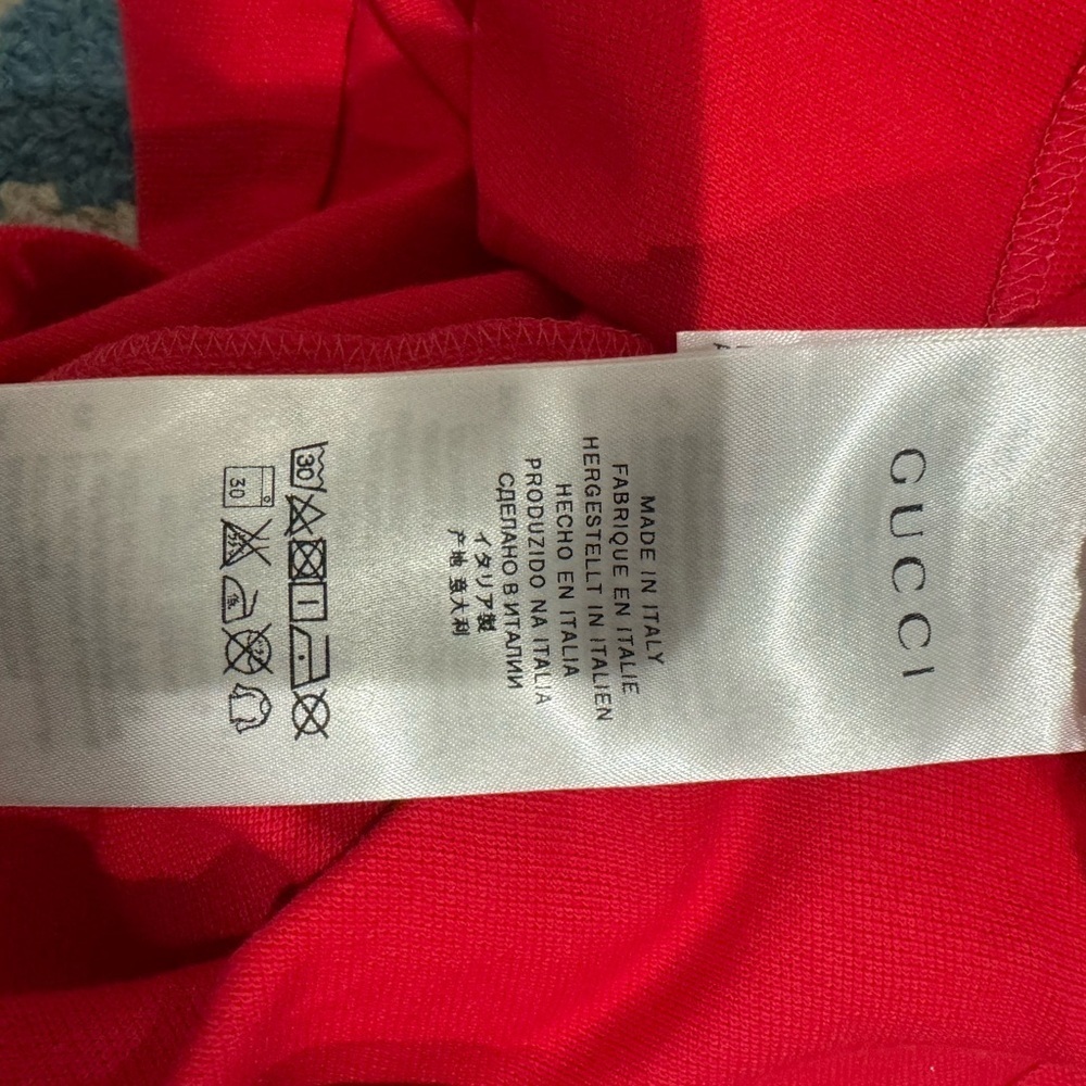 Gucci Red Tennis Dress 18-24 months - Picture 4 of 6
